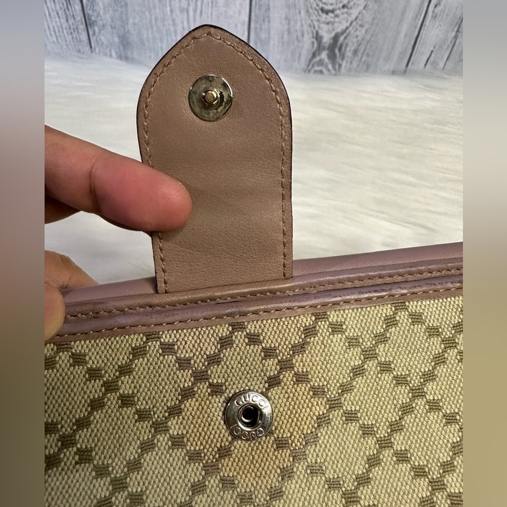 GUCCI heart plate long wallet - Picture 7 of 14